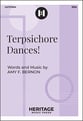 Terpsichore Dances! SSA choral sheet music cover